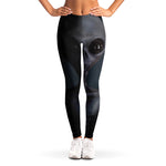 Scary Grey Alien 3D Print Women's Leggings