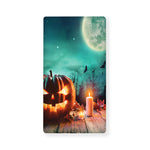 Scary Halloween Pumpkin Print Baby Crib Sheet