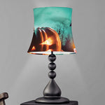 Scary Halloween Pumpkin Print Bell Lamp Shade