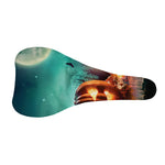 Scary Halloween Pumpkin Print Bicycle Seat Cover