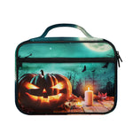 Scary Halloween Pumpkin Print Briefcase Bible Bag