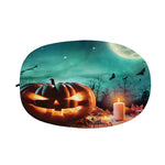 Scary Halloween Pumpkin Print Car Side Mirror Covers