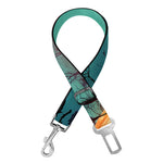 Scary Halloween Pumpkin Print Dog Seat Belt