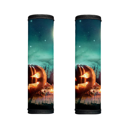 Scary Halloween Pumpkin Print Handle Covers