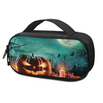 Scary Halloween Pumpkin Print Insulin Cooler Travel Case