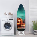 Scary Halloween Pumpkin Print Ironing Board Cover