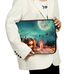 Scary Halloween Pumpkin Print Laptop Sleeve