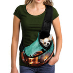 Scary Halloween Pumpkin Print Pet Sling Carrier