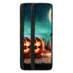 Scary Halloween Pumpkin Print Refrigerator Handle Covers