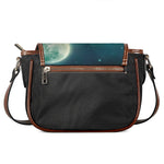 Scary Halloween Pumpkin Print Saddle Bag