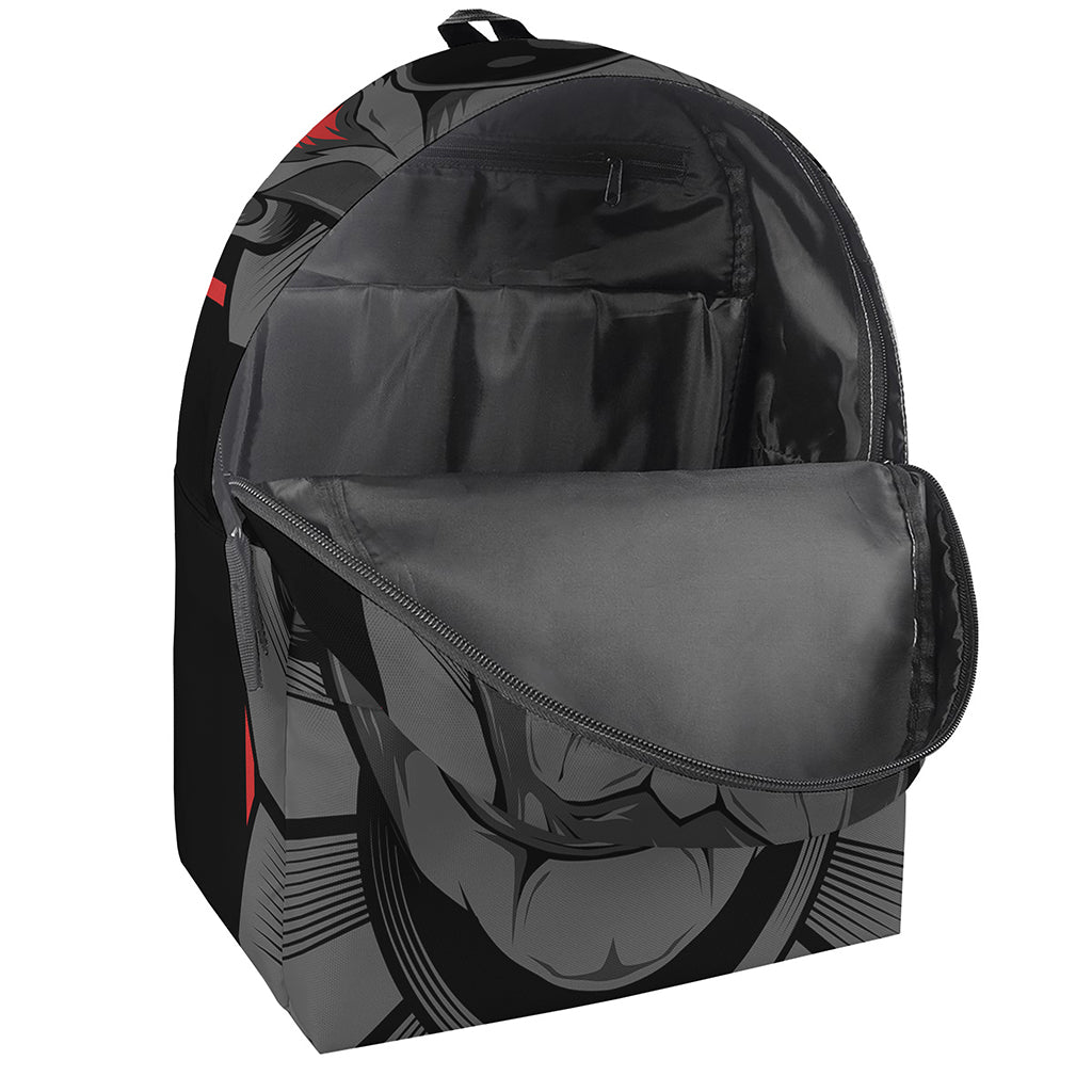 Scary Joker Card Print Backpack