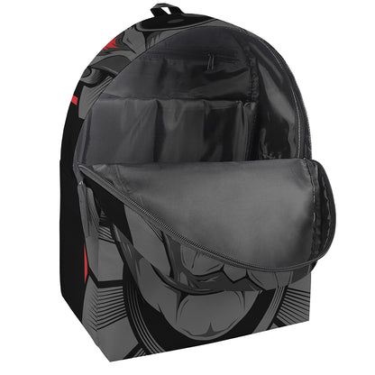 Scary Joker Card Print Backpack