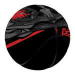 Scary Joker Card Print Basketball