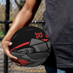 Scary Joker Card Print Basketball