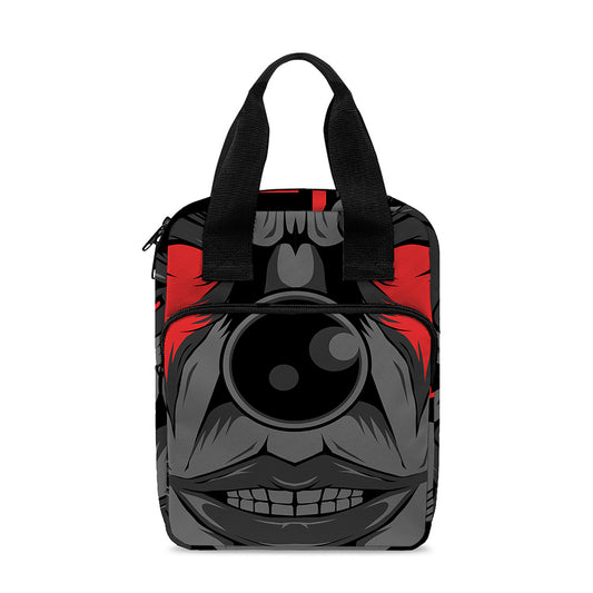 Scary Joker Card Print Bible Tote Bag