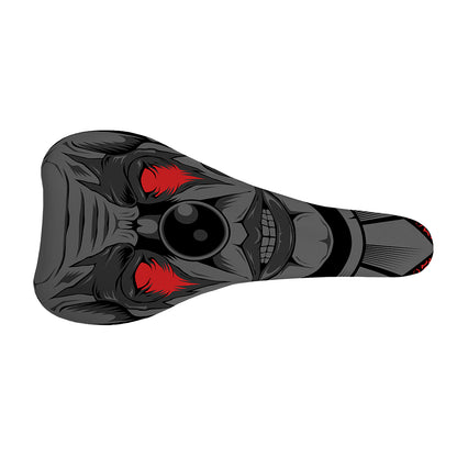 Scary Joker Card Print Bicycle Seat Cover