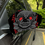 Scary Joker Card Print Car Side Mirror Covers