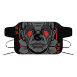 Scary Joker Card Print Car Windshield Snow Cover