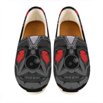 Scary Joker Card Print Casual Shoes