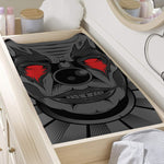 Scary Joker Card Print Changing Pad Cover