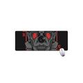 Scary Joker Card Print Extended Mouse Pad