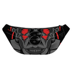 Scary Joker Card Print Fanny Pack
