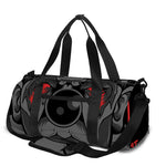 Scary Joker Card Print Gym Bag