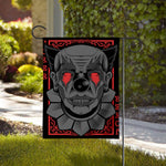 Scary Joker Card Print House Flag