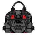 Scary Joker Card Print Insulated Lunch Bag