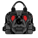 Scary Joker Card Print Insulated Lunch Bag