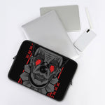 Scary Joker Card Print Laptop Sleeve