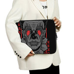 Scary Joker Card Print Laptop Sleeve