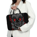 Scary Joker Card Print Laptop Sleeve With Handle