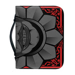 Scary Joker Card Print Leather Bible Cover