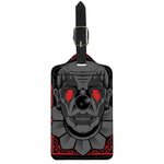 Scary Joker Card Print Luggage Tag