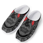 Scary Joker Card Print Mesh Casual Shoes
