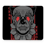 Scary Joker Card Print Mouse Pad