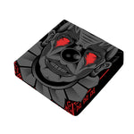 Scary Joker Card Print Outdoor Seat Cushion Cover