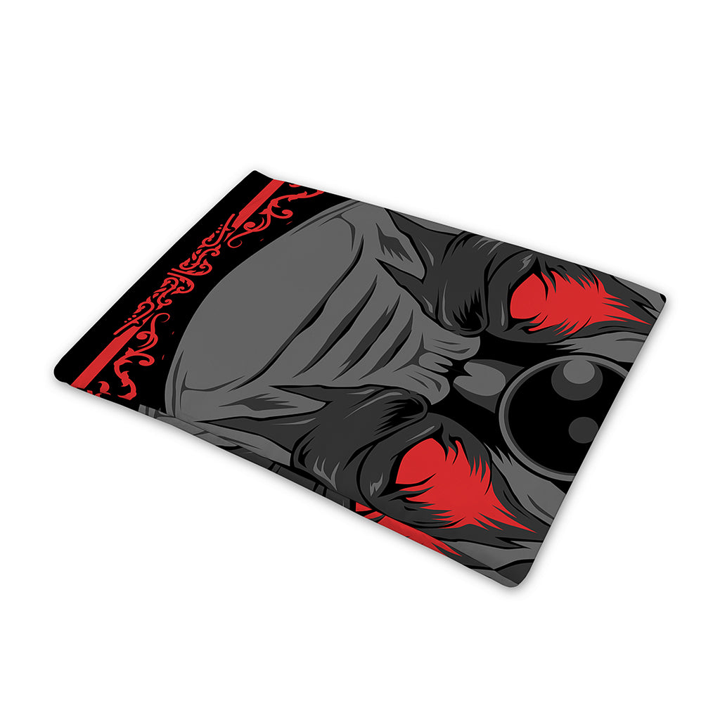 Scary Joker Card Print Pet Cooling Mat Cover