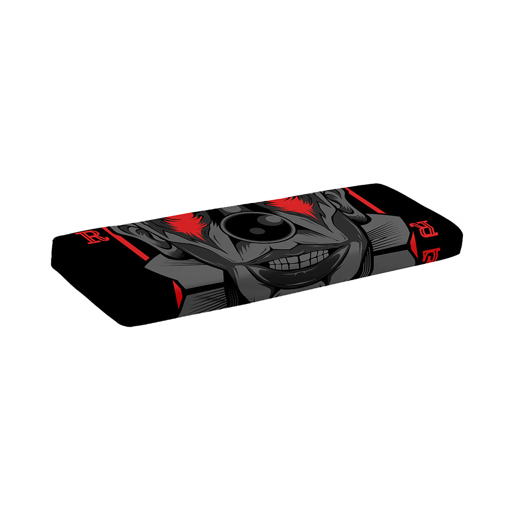 Scary Joker Card Print Piano Keyboard Cover