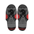 Scary Joker Card Print Slippers