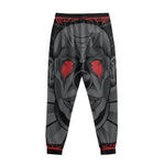 Scary Joker Card Print Sweatpants