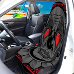 Scary Joker Card Print Waterproof Car Seat Cover