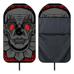 Scary Joker Card Print Waterproof Car Seat Cover