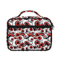 Scary Red Eyeball Pattern Print Briefcase Bible Bag