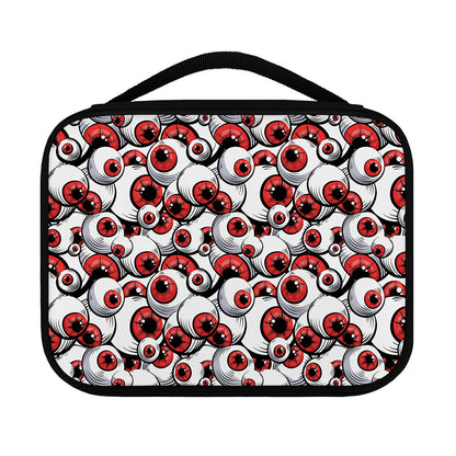 Scary Red Eyeball Pattern Print Classic Bible Case