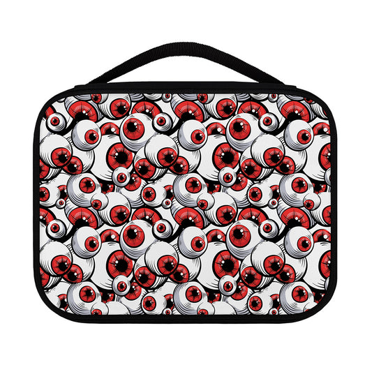 Scary Red Eyeball Pattern Print Classic Bible Case