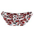 Scary Red Eyeball Pattern Print Fanny Pack