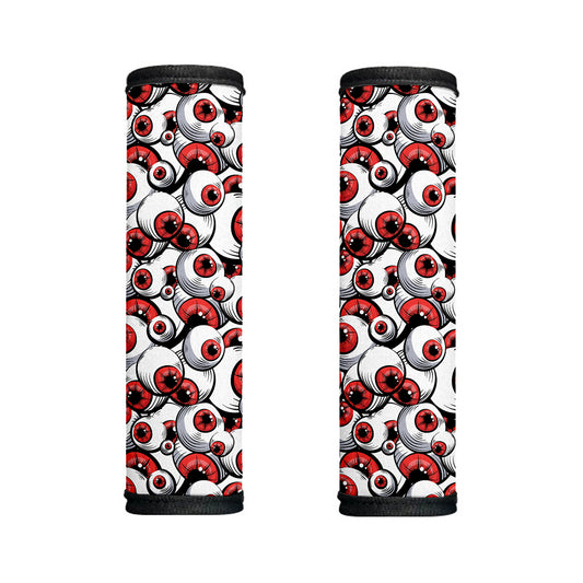 Scary Red Eyeball Pattern Print Handle Covers