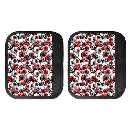Scary Red Eyeball Pattern Print Handle Covers